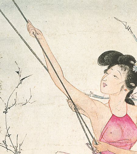 南汇-胡也佛的仕女画和最知名的金瓶梅秘戏图